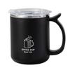 WORTHBUY 304 Stainless Steel Double Wall Insulated Milk Coffee Cup With Handle Thermal Mug Portable Student Leak-proof Water Cup