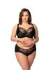 Modeling Bra Delicate Embroidery Soft Ksymena Soft Black Nessa