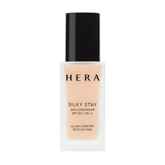 HERA Silky Stay 24H Longwear Foundation SPF20 PA++ 21N1 Vanilla Natural Coverage 30g