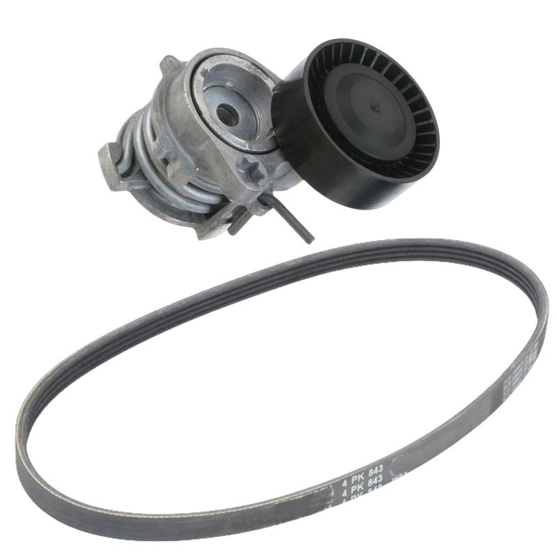 

Car A/C belt tensioner Kit For BMW E36 E46 E39 E60 E38 E65 E66 M54 Engine 11287631822 11287512758 4PK843 1 Set