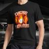T-shirt Chicago Firefighters Logo Blaseball Logo Drôle T-shirt Homme Américain