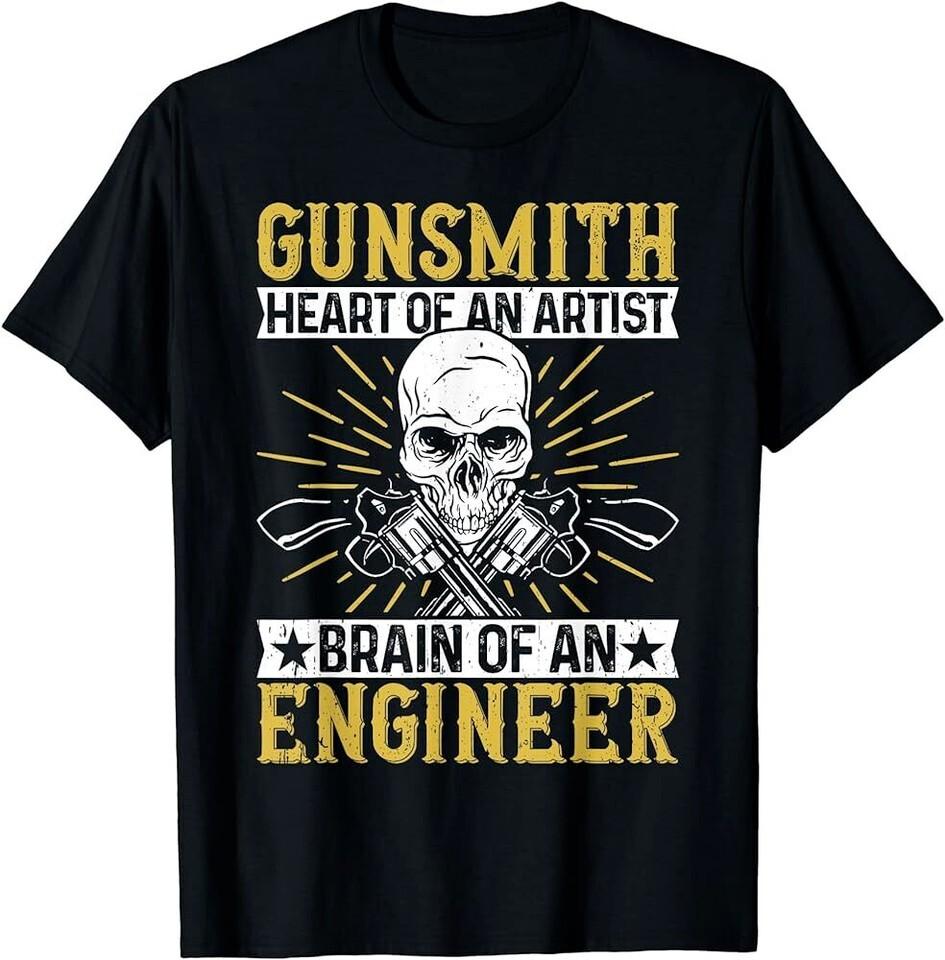 Funny Gunsmithing Firearms & Guns Lover Gunsmith T-Shirt Unisex T-Shirt M