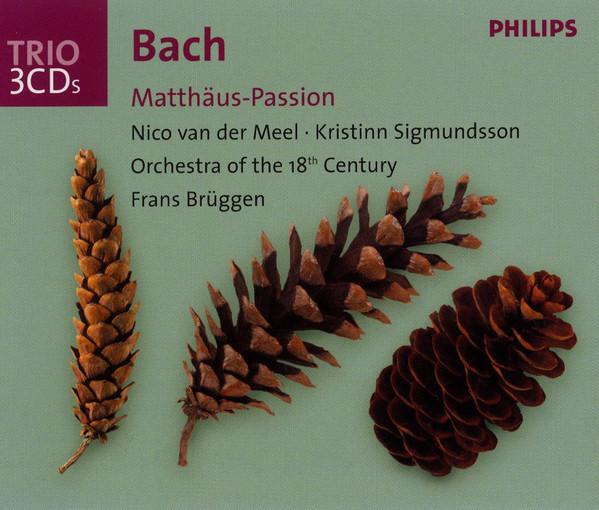 

CD BACH, VAN DER MEEL, SIGMUNDSSON, 18 - St Matthews Passion 4732632 Philips Europe Classical Used