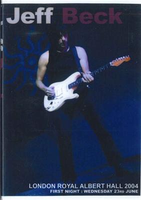 DVD JEFF BECK - London Royal Albert Hall 2004 First NONE NOT  ON LABEL Unknown Music Video Used