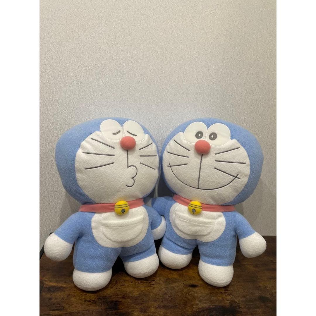 Doraemon Marshmallow BIG stuffed toy set of 2