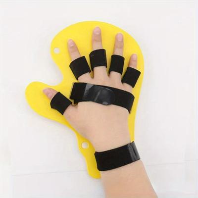 1pc Finger Corrector Board Hand Wrist Finger Orthotics Extended Type Fingerboard for Stroke Hemiplegia Hand Splint Training Support