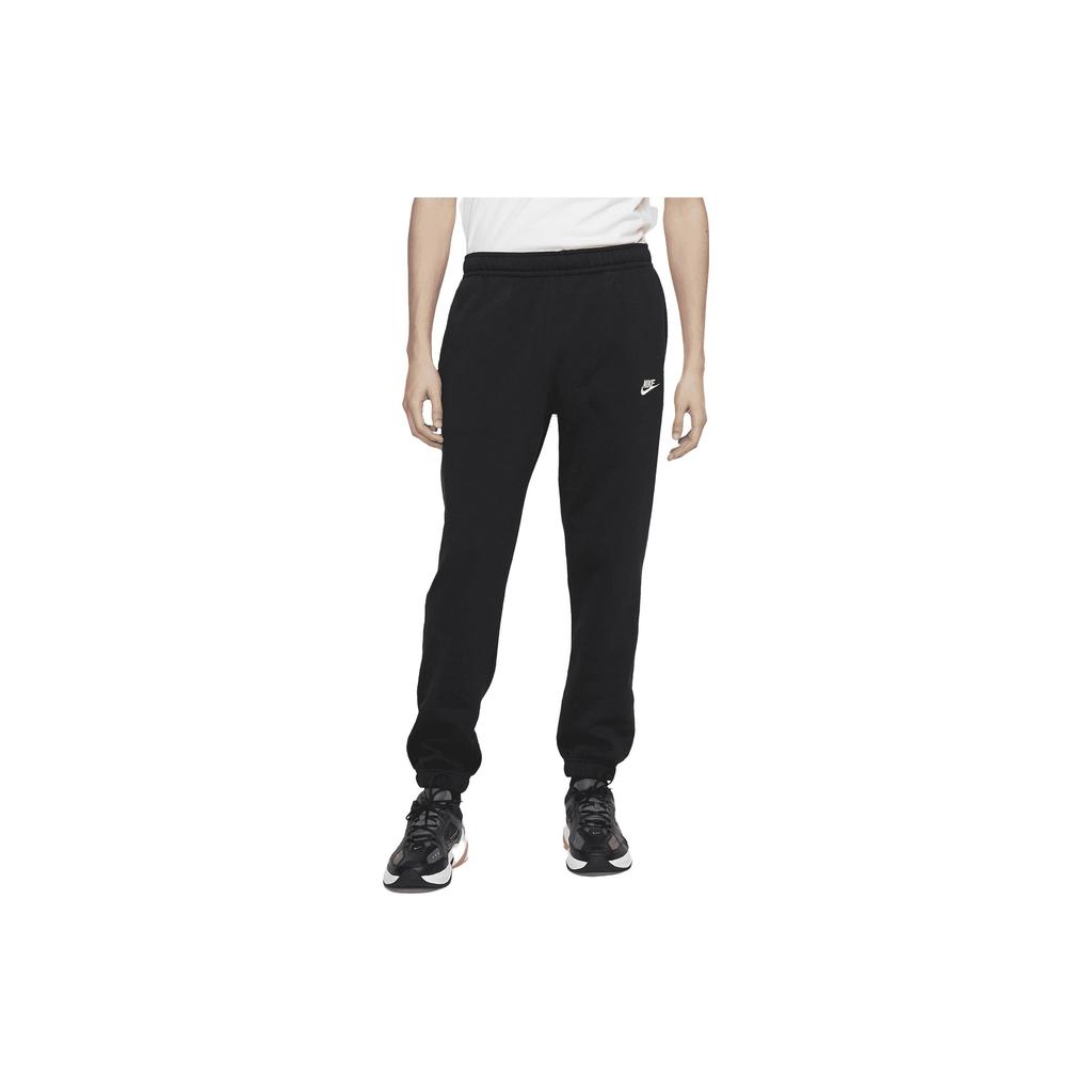 Nike Sportswear Club Fleece Logo Print Elastic Waist Joggers Men Bottoms  Black BV2737-010 – buy the best products in the Coolbe online store