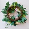 Artificial Penoy Silk Flower Wreath Garland Hanging Wedding Decor