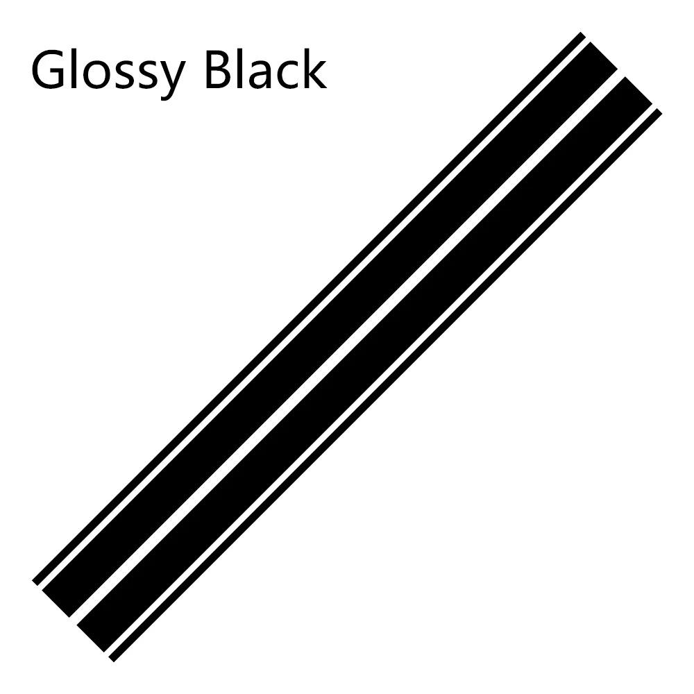 Car Sticker Universal Car Hood Cover Sticker Classic Stripes Graphics Styling DIY Vinyl Wrap Decal for Mercedes Benz Accessories