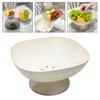 Draining Fruit Bowl Large Multi -purpose Special Panels Snack Candy Plate Container