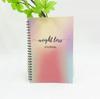 Spiral-Bound A5 Motivational Weight Loss Journal Notebook
