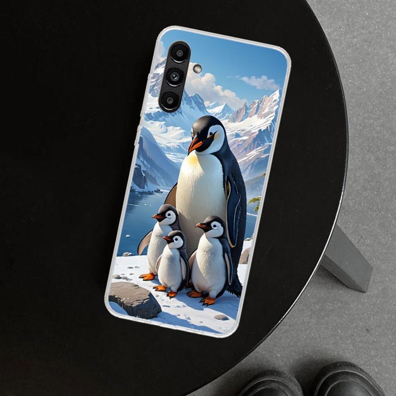 Pinguine Liebe am Nordpol Handyhülle Cover für Samsung Galaxy A17 A16 A26 A36 A56 A57 A37 A15 A25 A35 A55 A14 A24 A34 A54