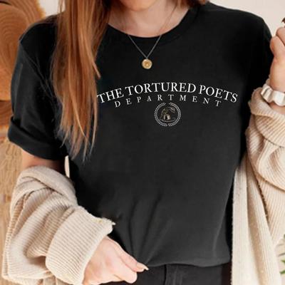 Ästhetisches TTPD T-Shirt The Tortured Poets Department Mitgliedsshirts Neues Album Ära T-Shirt Musik T-Shirt Unisex Kurzarm Oberteil 70203