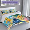3pcs The Octonauts1 pattern bedding set duvet cover set includes duvet cover &pillowcases, perfect all season bedroom decoration & gift