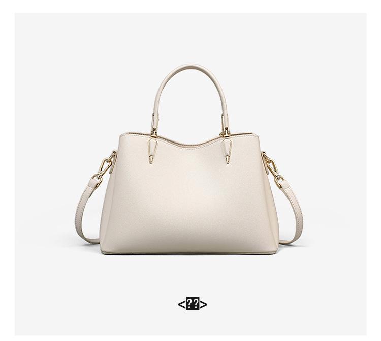 Elegante Dames Crossbody Handtas van Echt Leer 2026 - Perfect Verjaardagscadeau voor Moeders