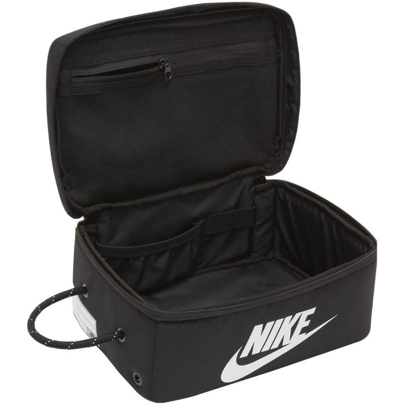 Nike Polyester Schuhkarton Handtasche Schultertasche Umhängetasche Aufbewahrungstasche Unisex Schwarz Lässig DV6092-010