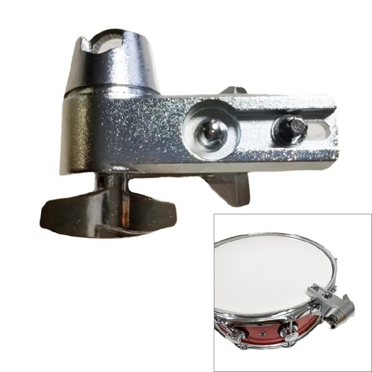 Professional Metal Drum Mount Rack Attachment Drum Mount Clip Drum Clamp with Adjustable Grip for Performances Onstage