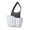 1Pc Sky Blue Creative Sink Storage And Drainage Rack Hanging Bag Kitchen Faucet Adjustable Storage And Hanging Basket