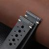 20mm 22mm Oil Wax Genuine Leather Breathable Watchband Bracelet Men Women Cowhide Wrist Watch Band Black Brown Strap Accessories