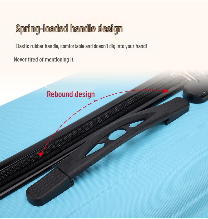 30-Inch Silent Lightweight Student Travel Trolley Case with Large Capacity
