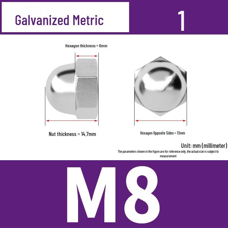 Hex Nut & Washer Set with M4*16 Self-Tapping and M6*16 Screws