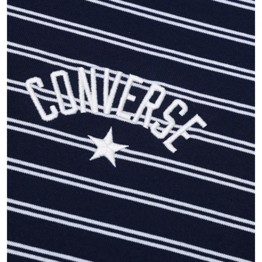 Converse STriped Logo Loose FiT T shirT Ucj690 695