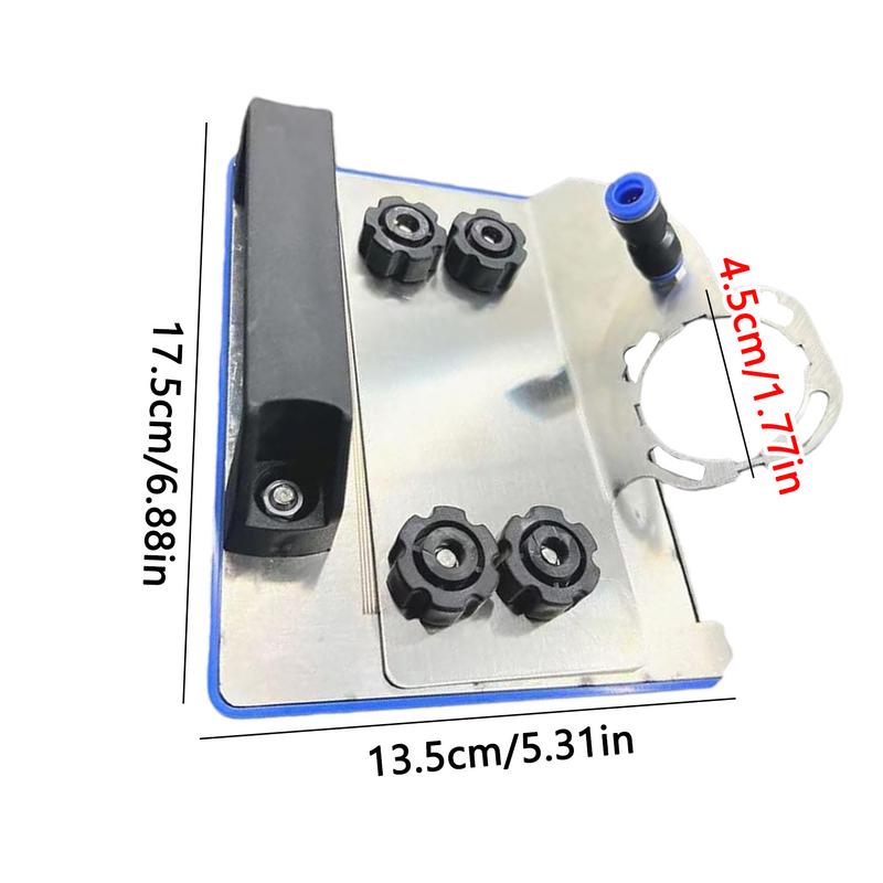 Angle Grinder Holder 45 Degree Metal Angle Grinding Tile Chamfering Bracket Angle Grinder Attachment For Plastering Carpentry