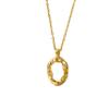 Elegant Light Luxury Zircon Necklace for Women - Gold-Plated, Simple Clavicle Chain