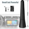 Car Radio Antenna 6.5cm Short Mini Car Antenna, Car FM Dab Antenna with powerful FM/AM/DAB reception - chuan