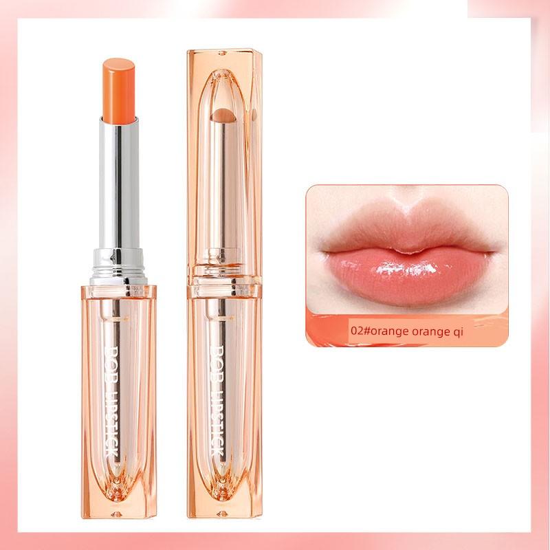 Bob Color-Changing Lipstick, Long-Lasting, Non-Stick, Non-Fading, Moisturizing, Hydrating, Suitable for Students, Brightens Complexion, Natural Makeup