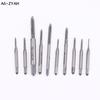 10pcs Mini M1 To M3.5 Machine Hand Tap Thread Wire Tapping Threading Taps For Machining Nuts Or Other Common Thread