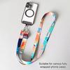 Secure Phone Protection with Adjustable Mobile Lanyard, Crossbody Strap, Anti-Loss Rope, and Key Gasket