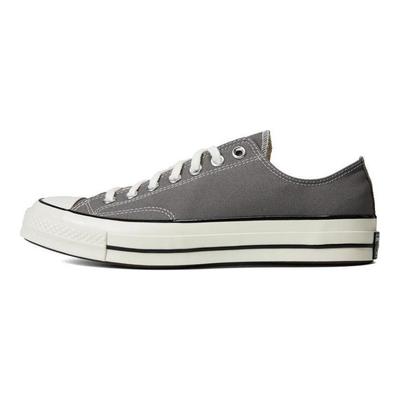 1970s Stylish and Versatile Non-slip and Wear-resistant Low-top Board Shoes Unisex Grey