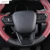 For Lexus LBX 2024 2025 2026 Car Steering Wheel Decoration Cover Trim ABS Carbon Fiber Interior Accessories Interior Refit Kit