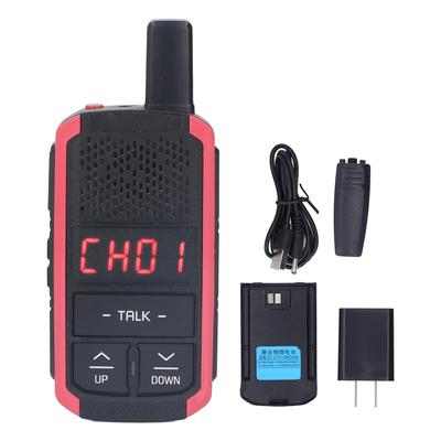 E8 3W Two Way Radio 400 To 470MHz 16 Channels  High Power Walkie Talkie for Hotel Shopping Mall