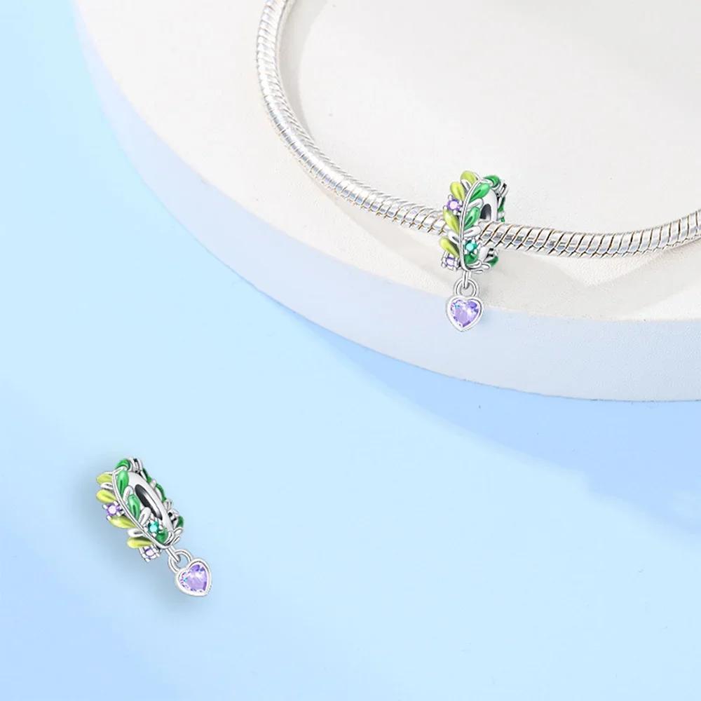 Classic Original Copper Charms Luminous Clawed Butterfly Glowing Stars Bead Fit Bracelet Women Jewelry Diy Fine Gift Making