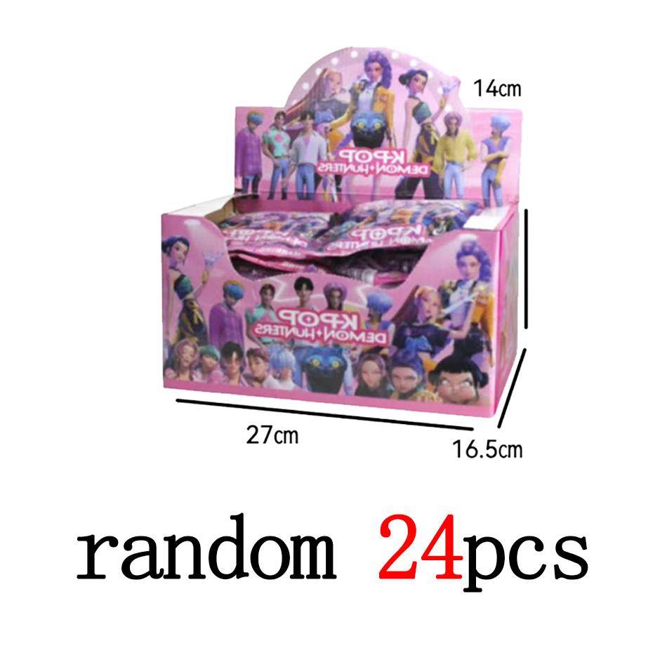 Anime Kpop Demon Hunters blind box Action Figure Ranimeumi Mira Zoey Sussy Phone Decor Model for Kids gift