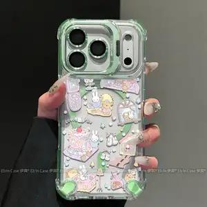 Kawaii Miffy Magnetic Phone Case Cake-Shaped Miffy 17Promax 17Air 16Plus 15Pro 14Promax 14Pro 13Promax