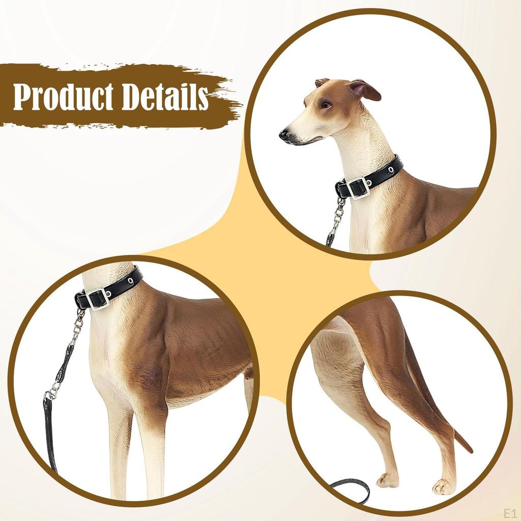 1/6 Dog Figure Animal Figurine Diorama Miniature Layout Realistic Educational Toy