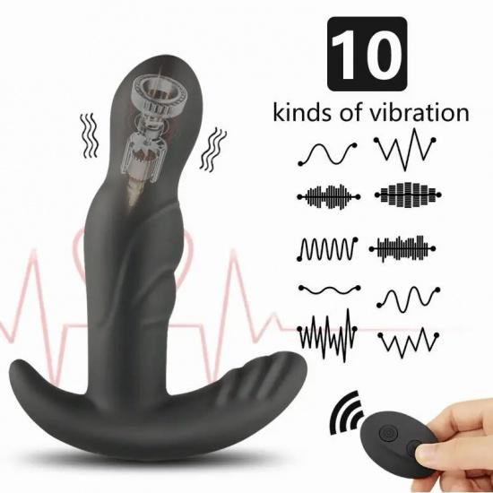 360 Degree Prostate Massager Rotating Anal Vibrator Male Masturbator Butt Plug Vibrators Sex Toys For Men Prostate Stimulator
