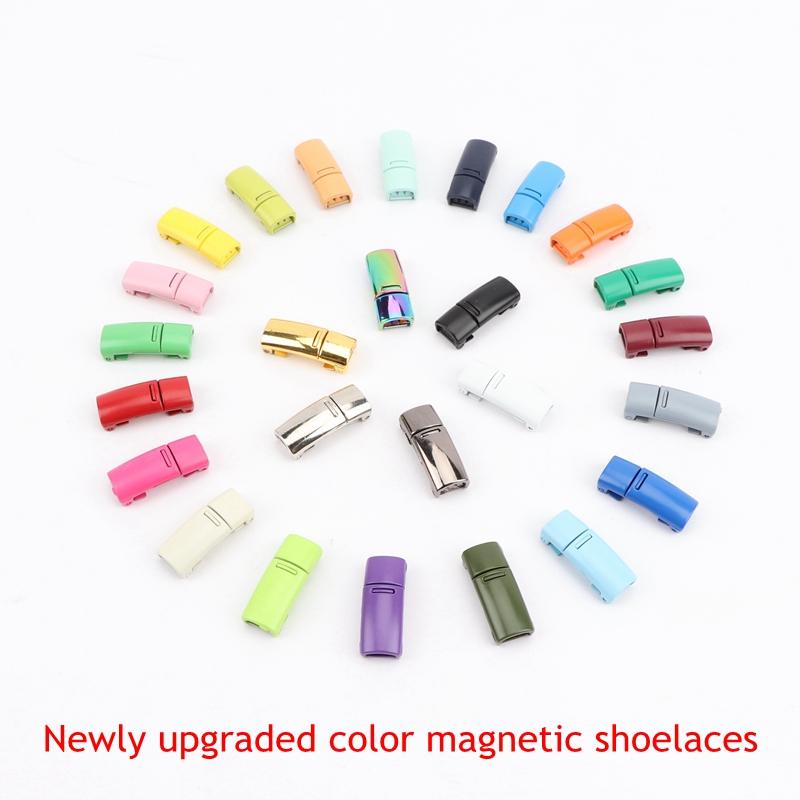 Magnetic Lock Laces without ties Sneakers for Shoelaces Elastic No Tie Shoe laces Kids Adult Quick Shoe lace Rubber Bands