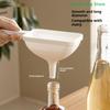 Plastic Kitchen Food Grade Funnel Household Oil Leakage Large-diameter Oil Pouring Funnel For Convenient Refueling