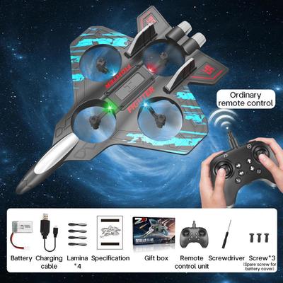 Remote Control Stunt Quadcopter Drone - Altitude Hold & Drop Resistant Foam Glider