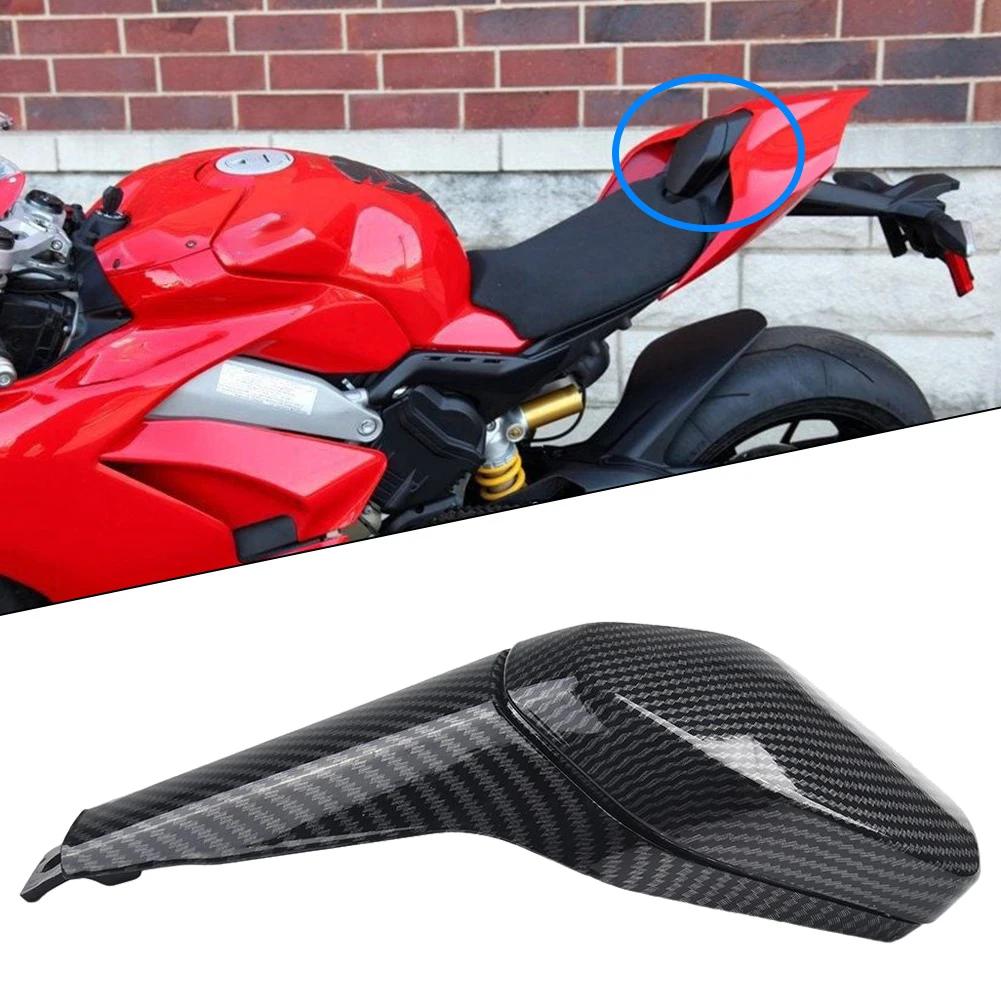 1pc For Ducati Panigale V4 S V2 Streetfighter Motorcycle Tail Fairing Solo Cowl Rear Cover Carbon Fiber Black Trim Cover
