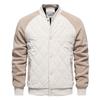 Plus Velvet Quilted Thick Jacket European and American Casual Jacket Raglan Sleeve Men's Jacket Jacket