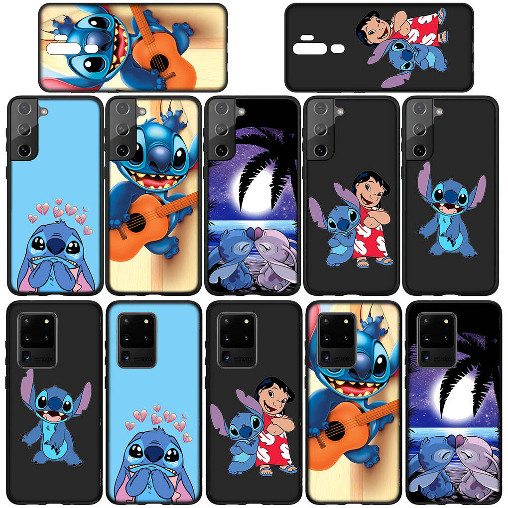 Phone Case for iPhone 17 16 15 Plus XR Huawei P30 P20 Lite Redmi Note 14 12 11 13 Pro Max OPPO A60 A80 A40 A18 A38 A54 Lovely Lilo Luxury Stitch Cover