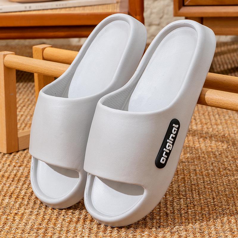 Herrars trendiga halkfria sommartofflor för inomhusbruk, hem och bad