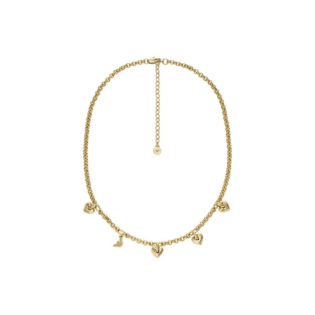

Emporio Armani Love Series Heart Sweet Girl Necklace Women necklace Gold EGS3267710 Basic Packaging-Box