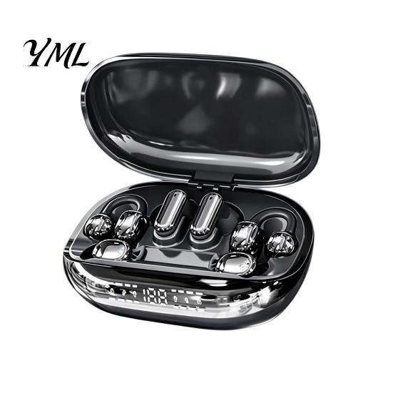 Auricolari Comodi per Dormire di Lato 3-in-1 Wireless con Custodia Power Bank Ricaricabile, 3 Paia Intercambiabili Clip/In-Ear/Sleep In-ear Rumore