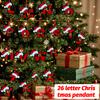 26 Letter,Christmas,Ornaments,Acrylic,1